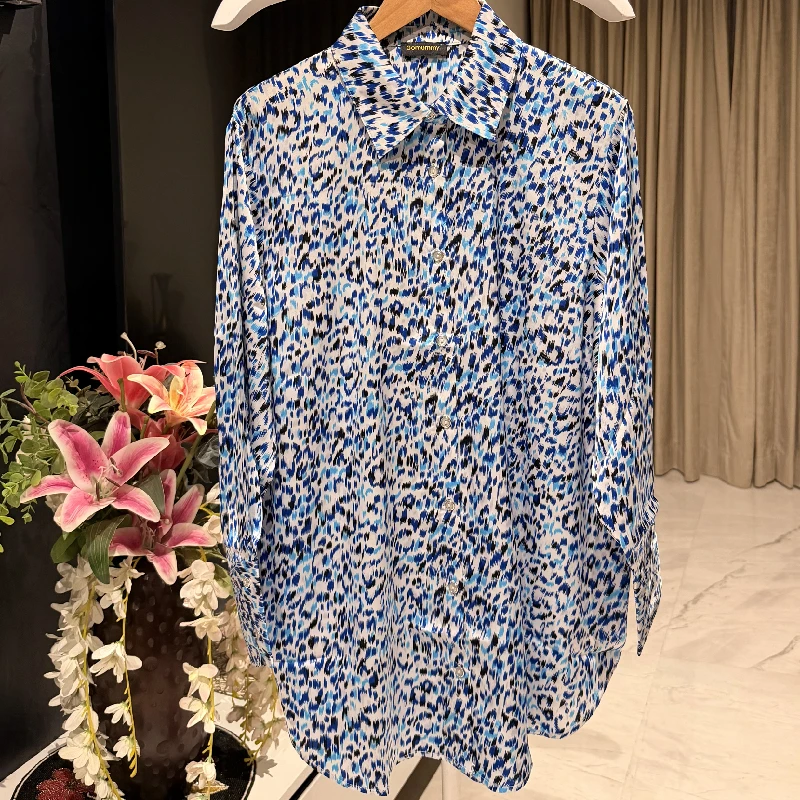 Blue Triger Pure Soft Slik Shirt